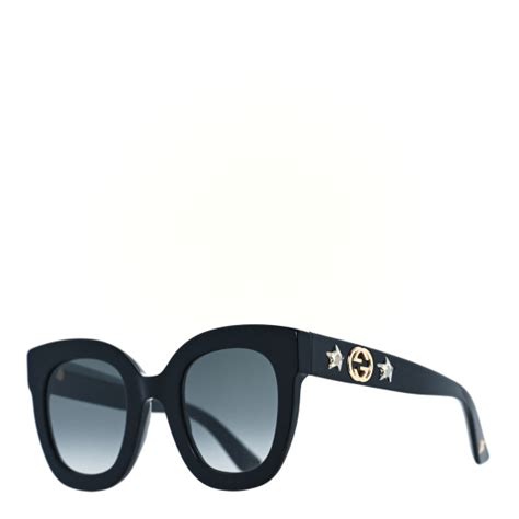 gucci gg 0208s 003|round frame acetate sunglasses Gucci.